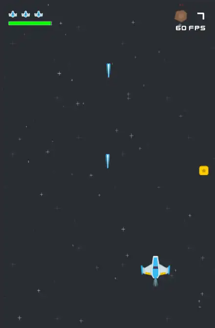 Space Shooter — live gameplay